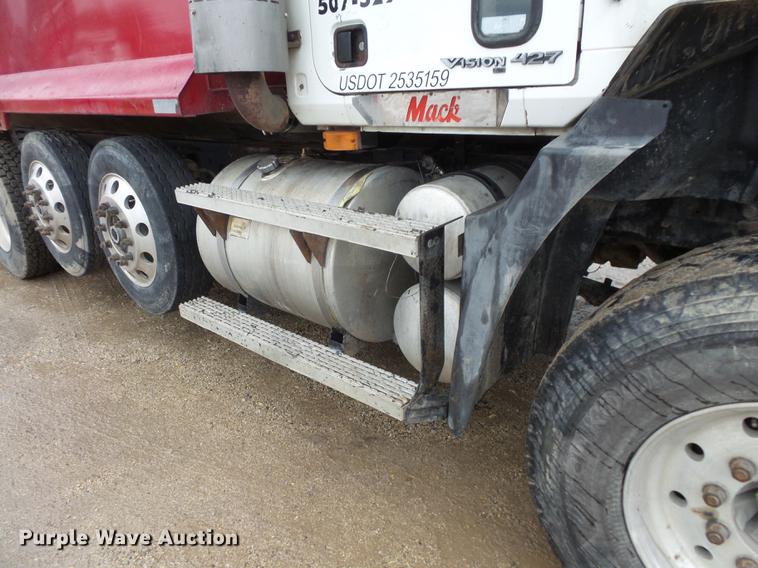 image for item DX9509 2001 Mack CX613 dump truck