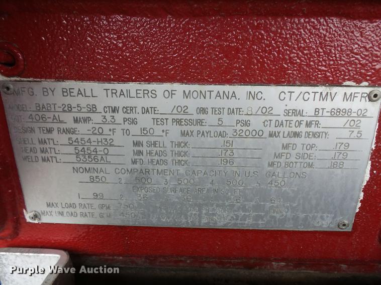 image for item FT9992 1995 Peterbilt 330 fuel truck