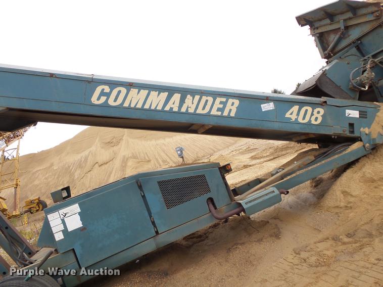 image for item FT9996 Powerscreen Commander 408 screening plant