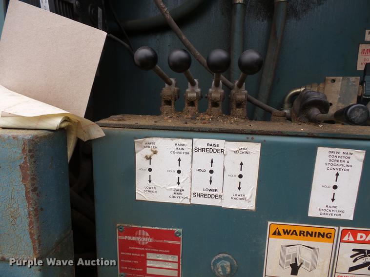 image for item FT9996 Powerscreen Commander 408 screening plant