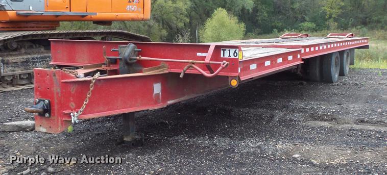 image for item FT9998 1996 Trailboss tilt deck equipment trailer