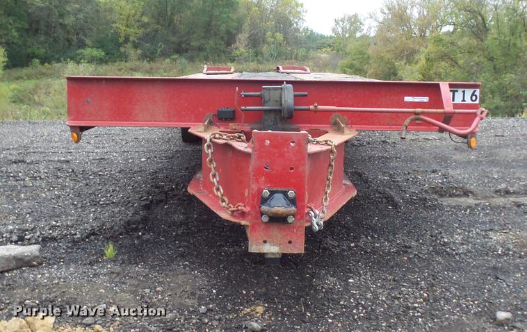 image for item FT9998 1996 Trailboss tilt deck equipment trailer