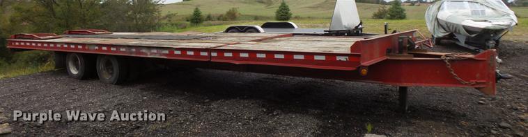 image for item FT9998 1996 Trailboss tilt deck equipment trailer