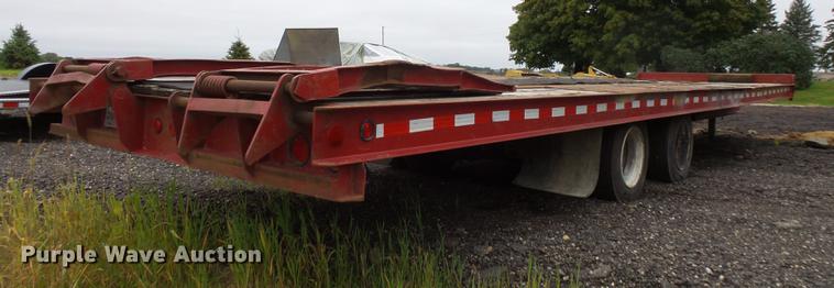 image for item FT9998 1996 Trailboss tilt deck equipment trailer