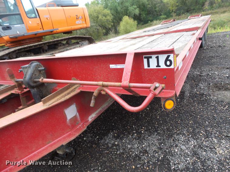 image for item FT9998 1996 Trailboss tilt deck equipment trailer