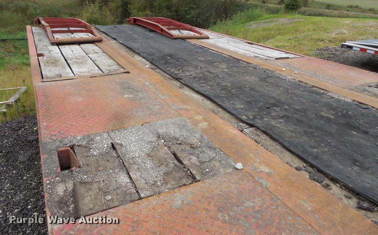 image for item FT9998 1996 Trailboss tilt deck equipment trailer