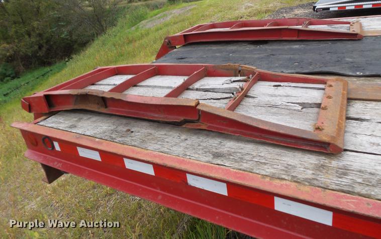 image for item FT9998 1996 Trailboss tilt deck equipment trailer