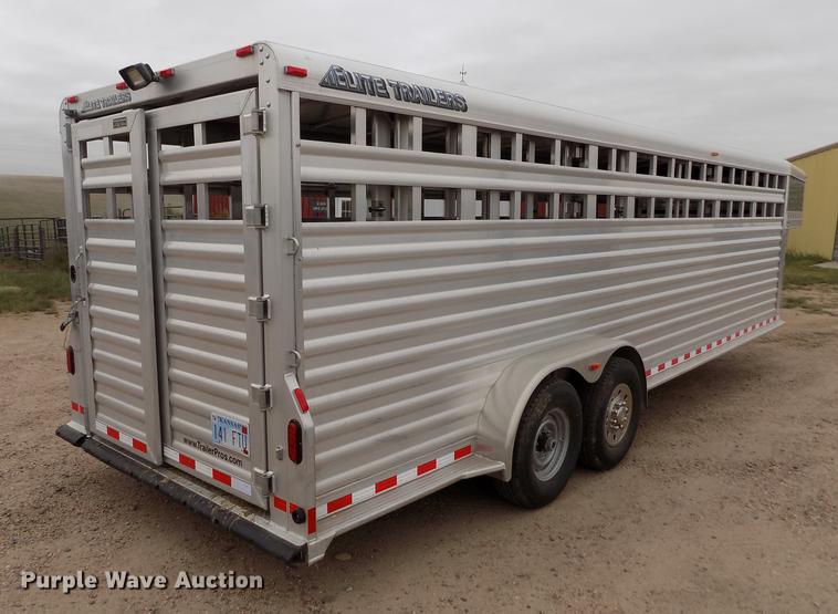 image for item DB9094 2012 Elite livestock trailer