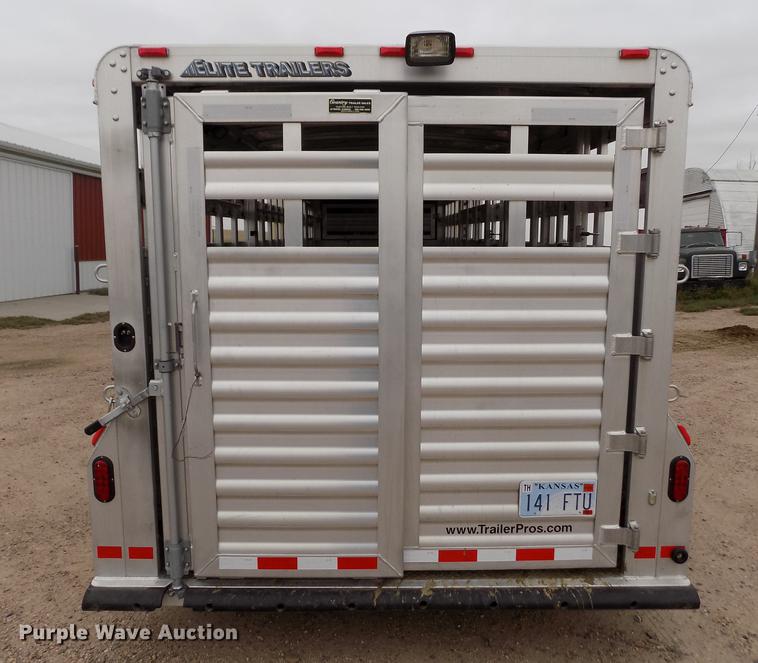 image for item DB9094 2012 Elite livestock trailer