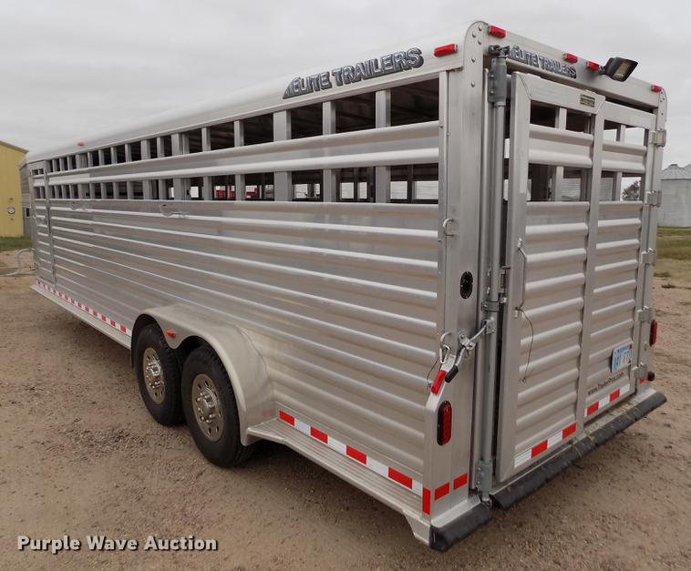 image for item DB9094 2012 Elite livestock trailer