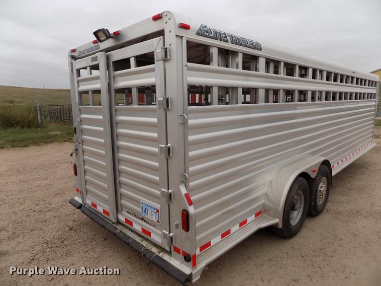 image for item DB9094 2012 Elite livestock trailer