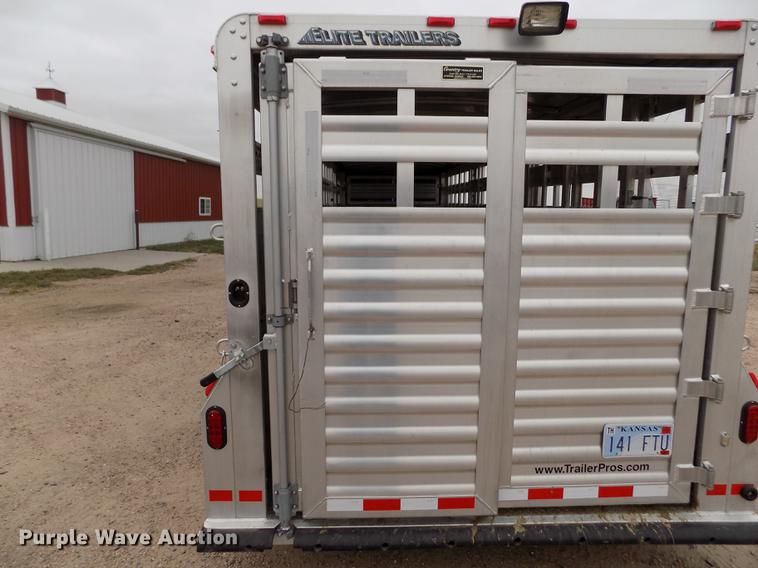 image for item DB9094 2012 Elite livestock trailer