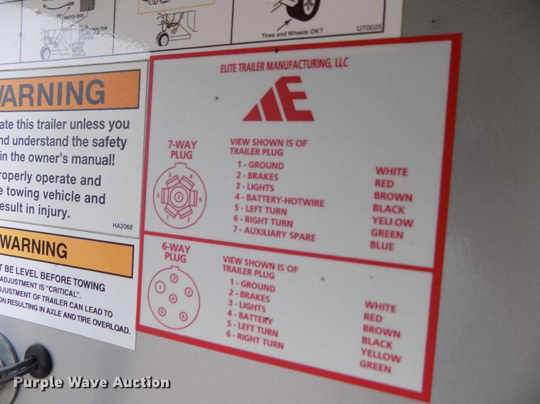 image for item DB9094 2012 Elite livestock trailer