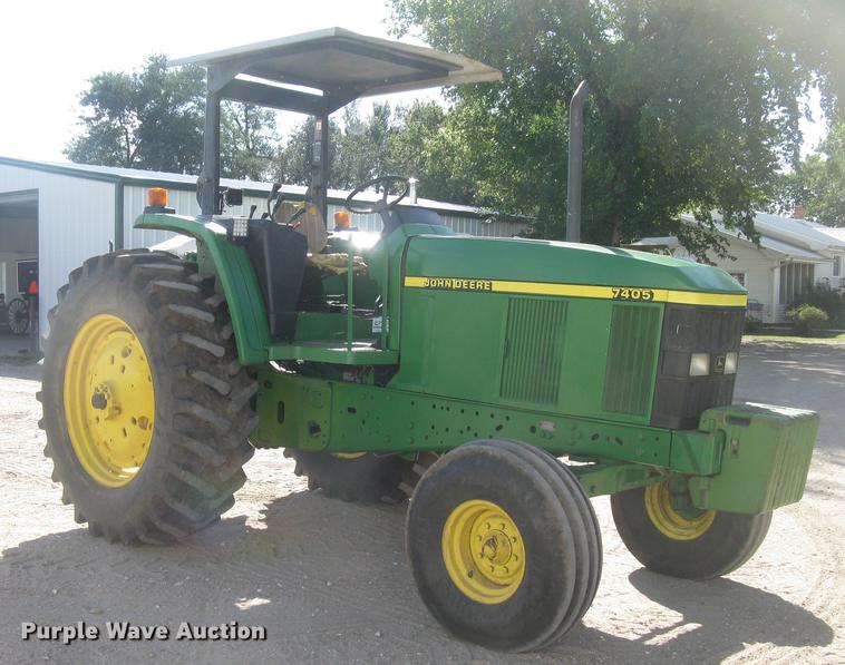 image for item DC1304 1998 John Deere 7405 tractor