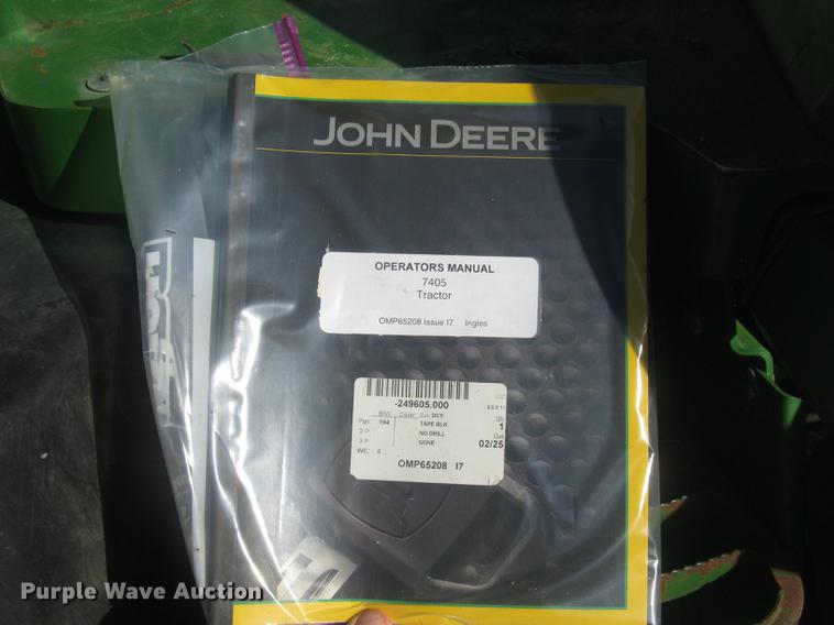 image for item DC1304 1998 John Deere 7405 tractor
