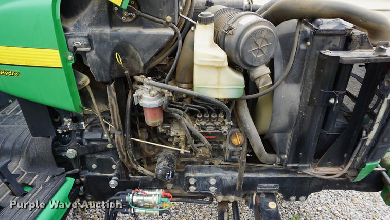 image for item DD6563 2002 John Deere 4610 MFWD tractor