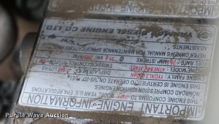 image for item DD6563 2002 John Deere 4610 MFWD tractor