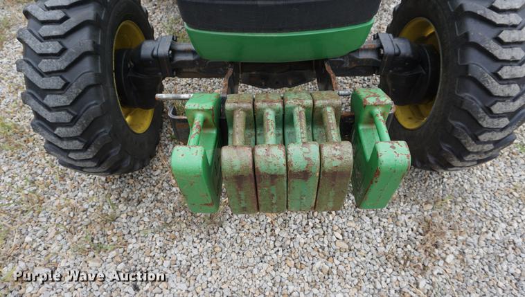 image for item DD6563 2002 John Deere 4610 MFWD tractor