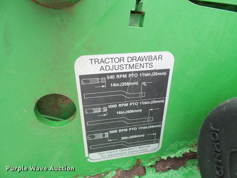 image for item DE5275 John Deere HX15 batwing rotary mower