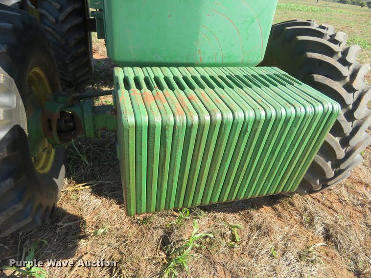 image for item DE6444 1990 John Deere 4955 MFWD tractor