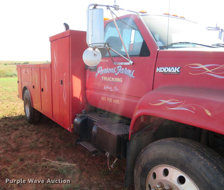 image for item DE6452 1996 Chevrolet Kodiak utility truck