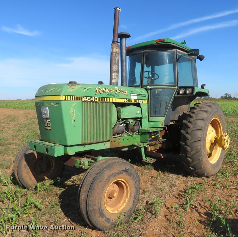 image for item DE6455 1981 John Deere 4640 tractor