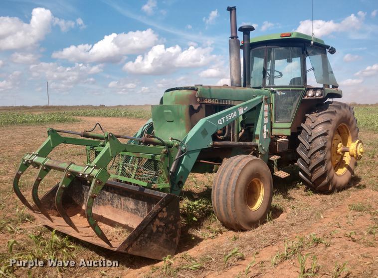 image for item DE6460 1978 John Deere 4840 tractor