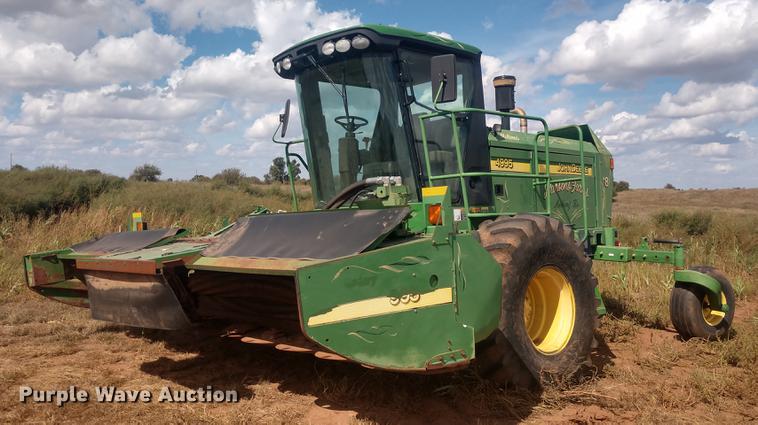 image for item DE6472 2009 John Deere 4995 windrower