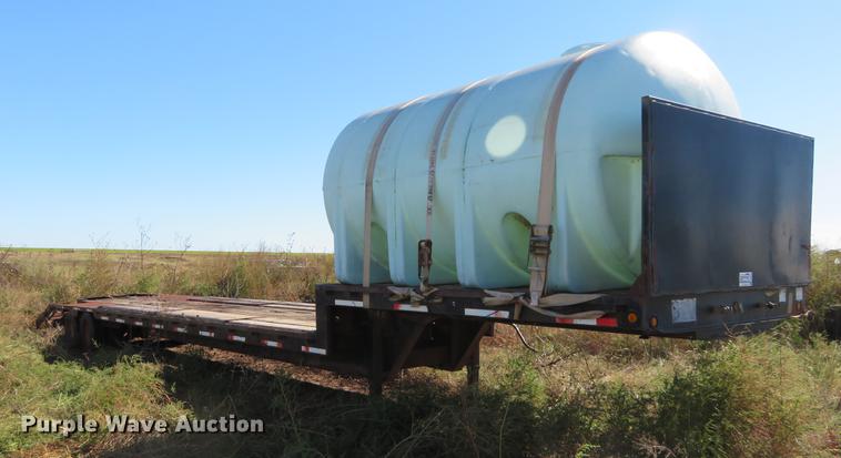 image for item DE6530 1999 Neville Built drop deck equipment trailer