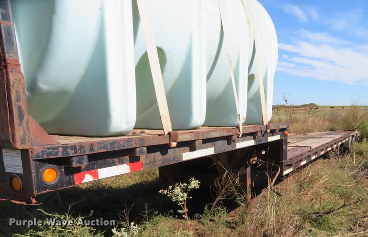 image for item DE6530 1999 Neville Built drop deck equipment trailer