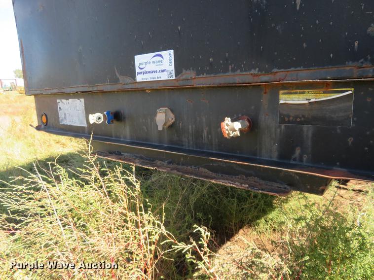 image for item DE6530 1999 Neville Built drop deck equipment trailer