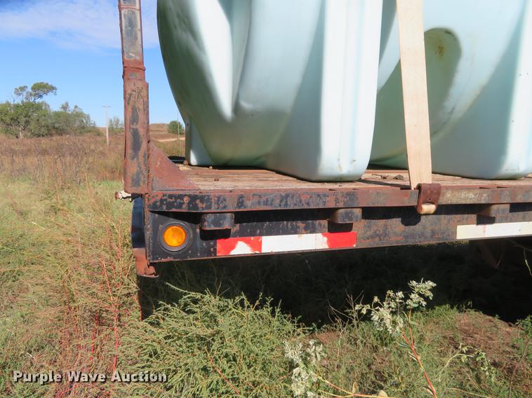 image for item DE6530 1999 Neville Built drop deck equipment trailer