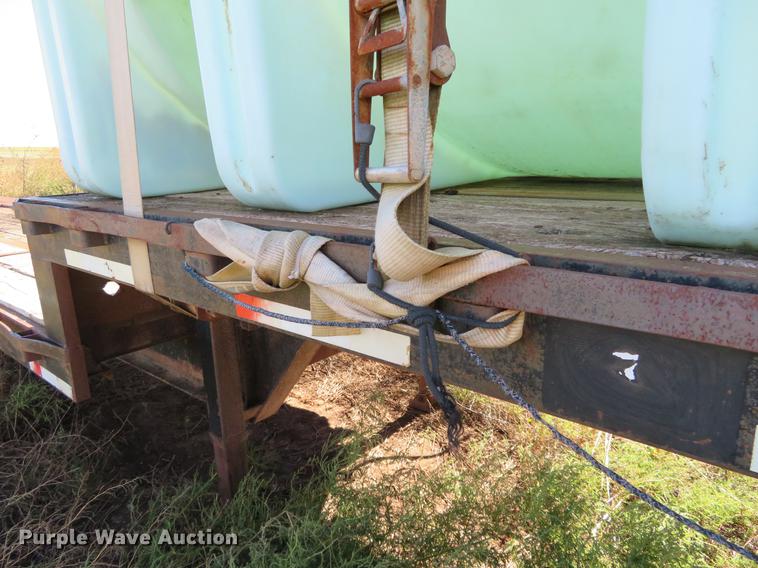 image for item DE6530 1999 Neville Built drop deck equipment trailer