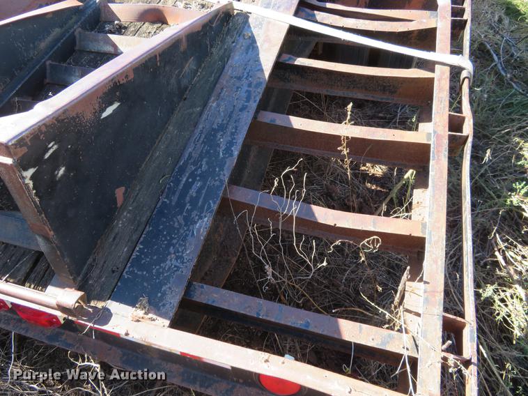 image for item DE6530 1999 Neville Built drop deck equipment trailer