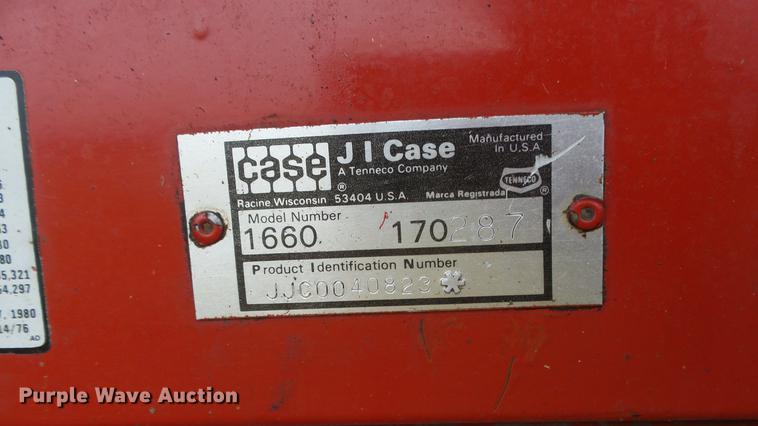 image for item DE7283 1990 Case IH 1660 Axial-Flow combine