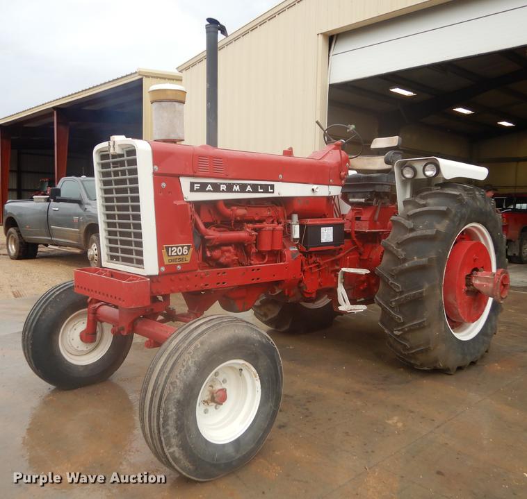 image for item DF1906 1966 Farmall 1206 tractor