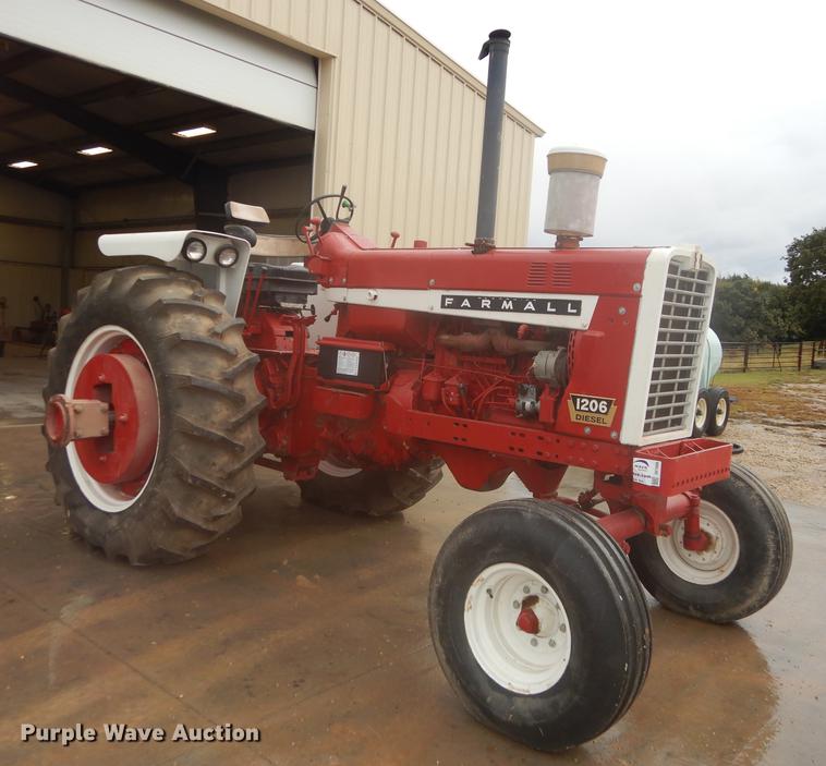image for item DF1906 1966 Farmall 1206 tractor
