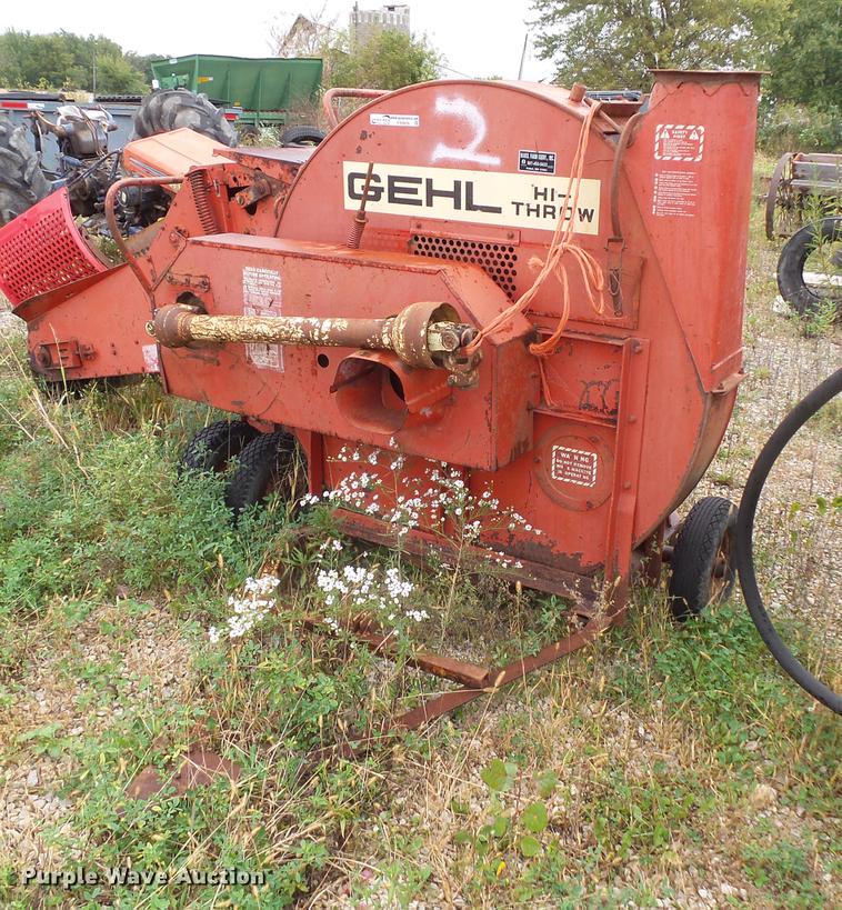 image for item FT9976 Gehl 800 silage blower
