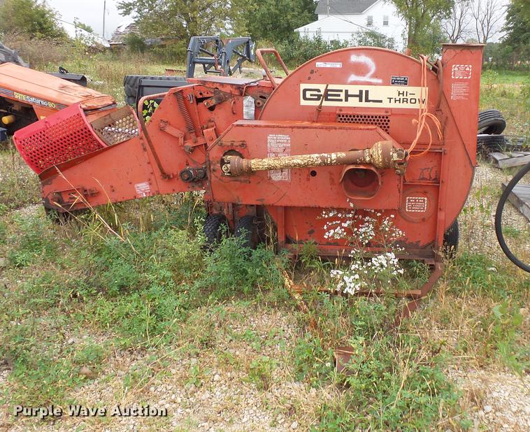 image for item FT9976 Gehl 800 silage blower