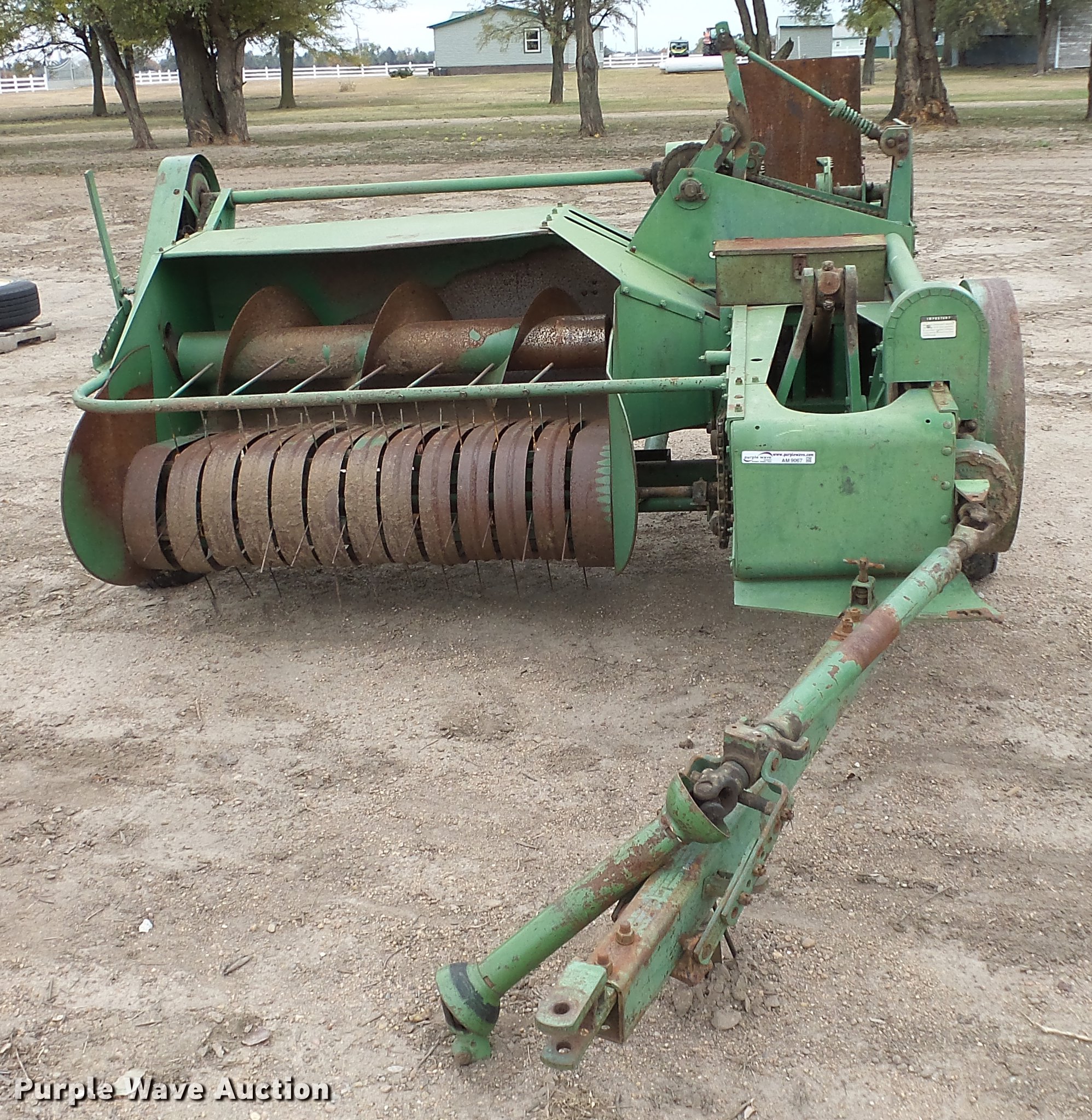 John Deere 14T small square baler in Kinsley, KS Item AM9067 sold