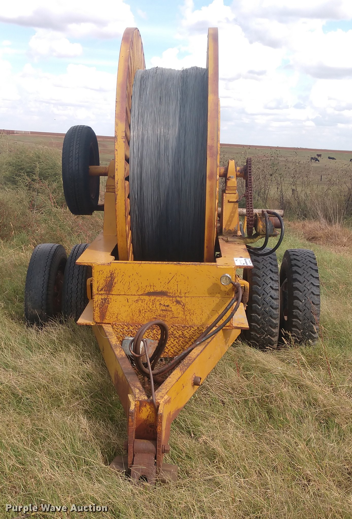 Shop built wire roller in Anthony, KS Item DE6483 sold Purple Wave