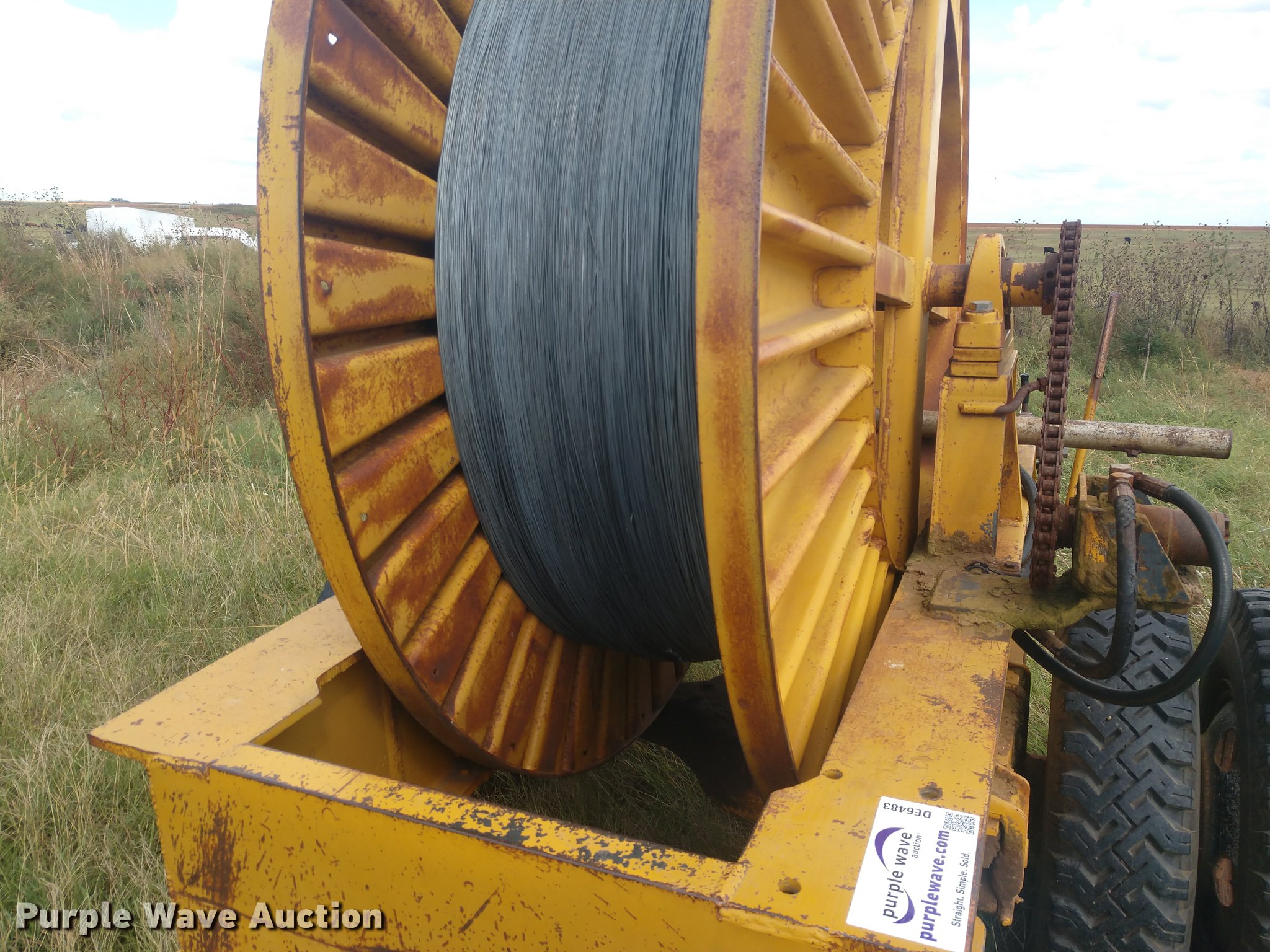 Shop built wire roller in Anthony, KS Item DE6483 sold Purple Wave