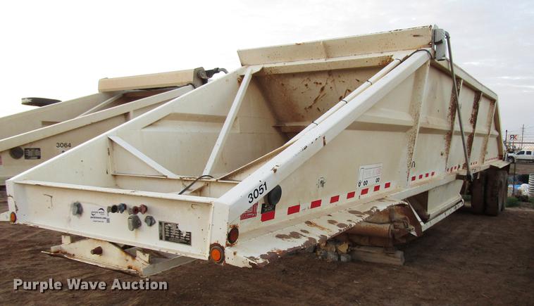 image for item DD4399 2009 Trailblazer bottom dump trailer