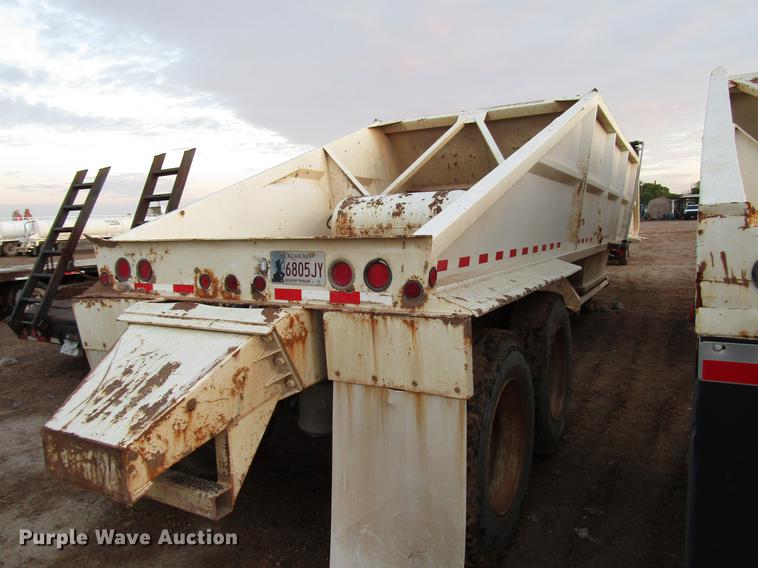 image for item DD4399 2009 Trailblazer bottom dump trailer