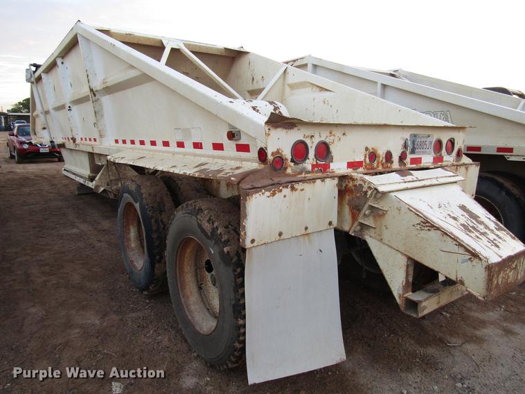 image for item DD4399 2009 Trailblazer bottom dump trailer