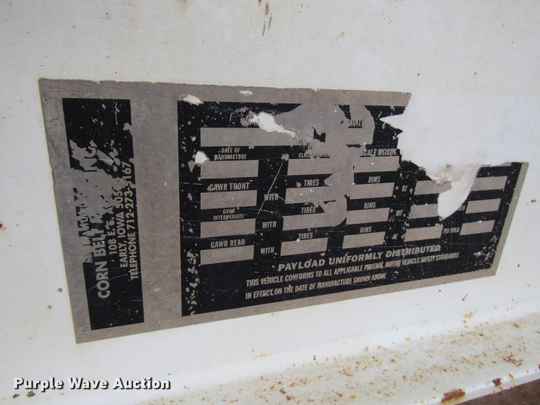 image for item DD4399 2009 Trailblazer bottom dump trailer