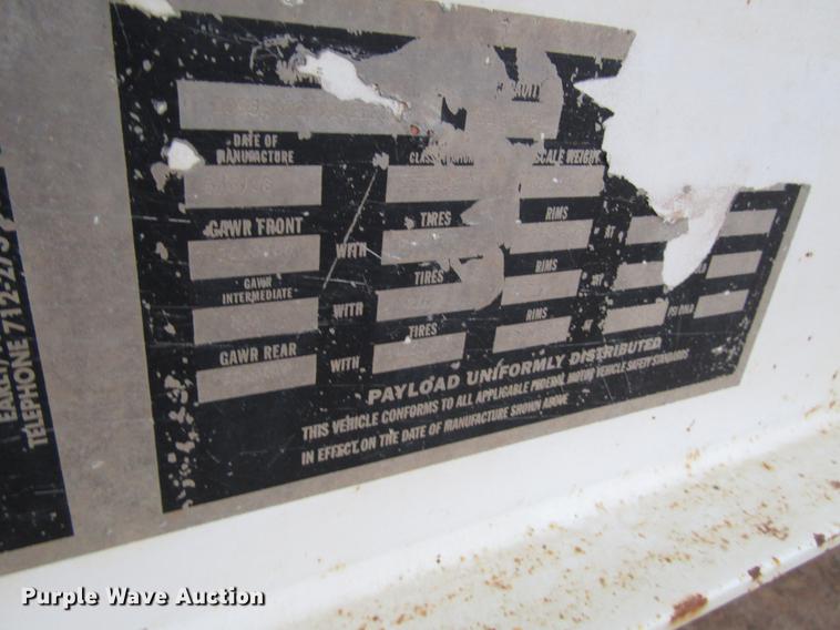 image for item DD4399 2009 Trailblazer bottom dump trailer