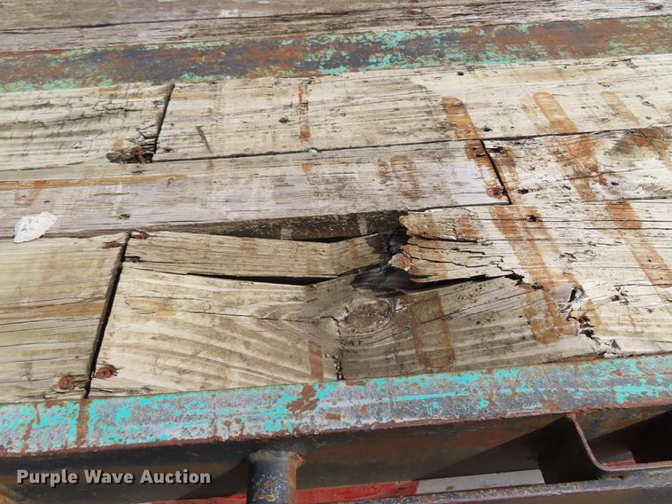 image for item DF1265 1991 Fontaine drop deck equipment trailer