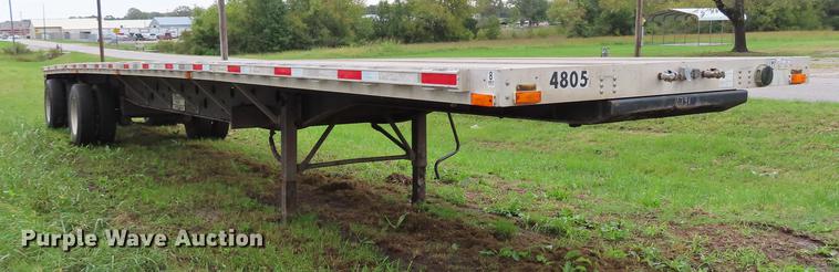 image for item EI9987 1998 Transcraft Eagle flatbed trailer