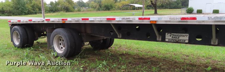 image for item EI9987 1998 Transcraft Eagle flatbed trailer